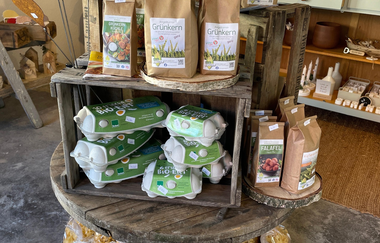 Wendelsmühle Lädle direkt am Radweg | © Liebliches Taubertal