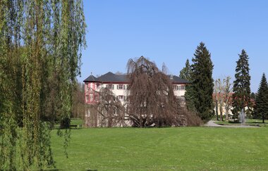 Blick auf den Schlosspark Eichtersheim in Angelbachtal | © Land der 1000 Hügel - Kraichgau-Stromberg