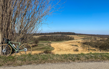 Bikepacking-Overnighter: Gravelbike-Tour von Karlsruhe nach Heilbronn - Etappe 1 (Karlsruhe - Vaihingen a. d. Enz) | © Land der 1000 Hügel - Kraichgau-Stromberg