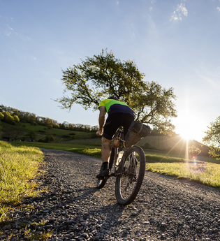Bikepacking-Overnighter: Gravelbike-Tour von Karlsruhe nach Heilbronn - Etappe 2 (Vaihingen a. d.  Enz - Heilbronn) | © Land der 1000 Hügel - Kraichgau-Stromberg