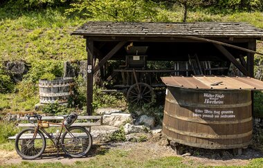 Bikepacking-Overnighter: Gravelbike-Tour von Karlsruhe nach Heilbronn - Etappe 2 (Vaihingen a. d.  Enz - Heilbronn) | © Land der 1000 Hügel - Kraichgau-Stromberg