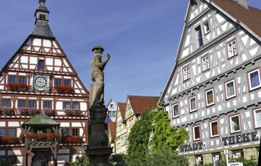 Bikepacking-Overnighter: Gravelbike-Tour von Karlsruhe nach Heilbronn - Etappe 2 (Vaihingen a. d.  Enz - Heilbronn) | © Stadt Besigheim