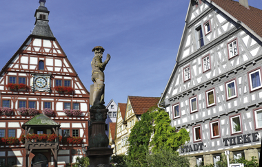 Bikepacking-Overnighter: Gravelbike-Tour von Karlsruhe nach Heilbronn - Etappe 2 (Vaihingen a. d.  Enz - Heilbronn) | © Stadt Besigheim