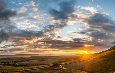 Bikepacking-Overnighter: Gravelbike-Tour von Karlsruhe nach Heilbronn - Etappe 2 (Vaihingen a. d.  Enz - Heilbronn) | © Land der 1000 Hügel - Kraichgau-Stromberg