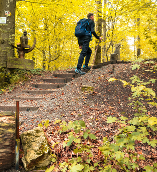 Himmelsleiter am Wander3Klang Eppingen | HeilbronnerLand | © Touristikgemeinschaft HeilbronnerLand