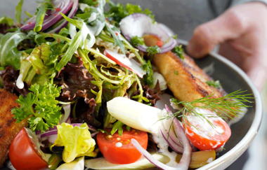 Salat in Gärtners Restaurant | © Gärtner Sportpark