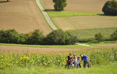 Radfahren im Hügelland mit der Familie | © Kraichgau-Stromberg Tourismus e.V.