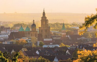 Heilbronner Silhouette im Abendlicht | © Heilbronn Marketing GmbH