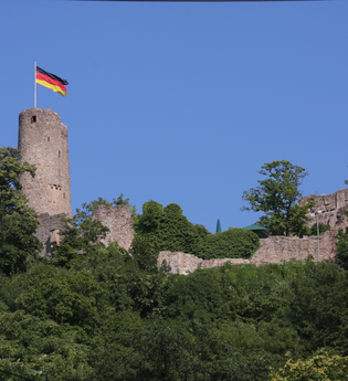 Von der Weinheimer Altstadt zu den Burgen | © Tourist Info Weinheim