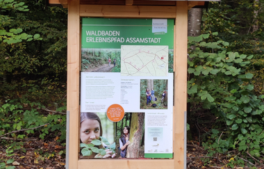 Waldbadepfad Assamstadt | © Liebliches Taubertal