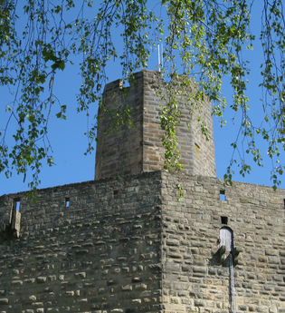 Burg Steinsberg und Burgmauer | © Stadt Sinsheim