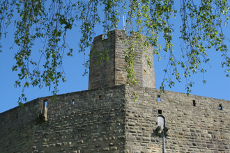 Burg Steinsberg und Burgmauer | © Stadt Sinsheim