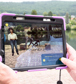 Weitersehenstation  Die Stadt am Fluss | © Landratsamt Rhein-Neckar-Kreis