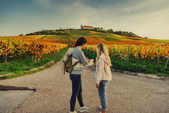 Unterwegs am Michaelsberg | Cleebronn | © Touristikgemeinschaft HeilbronnerLand e.V.