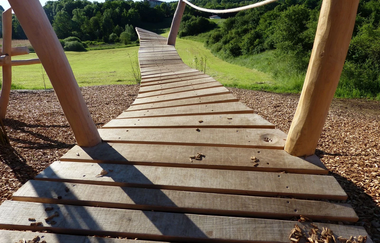 Spielplatz Wildkatzenwelt | am Badesee Ehmetsklinge in Zaberfeld | © Naturparkzentrum Stromberg-Heuchelberg